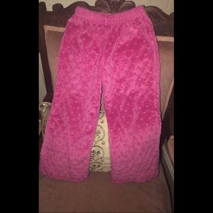 Minky Dot toddler pants